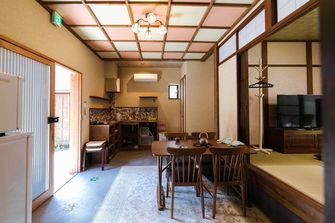Kumo Machiya Villa Leaves Kioto Exterior foto
